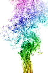 Fototapeta premium colored smoke