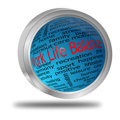 Work Life Balance Button