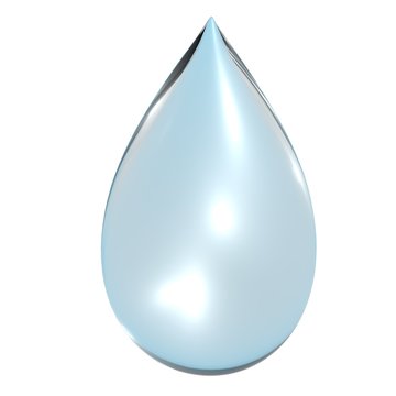 Close up water druppel