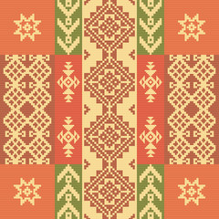 Ethnic geometric ornament