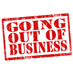 Going Out Of Business-stamp