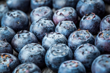 Blueberries background