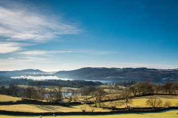 Windermere Lake in winter