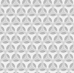 Seamless Gray Ornate Pattern