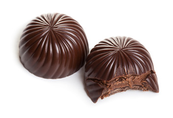 Two chocolate candies