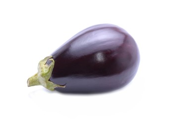 Eggplant isolated on white background