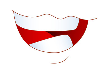 Laughing Mouth Expression