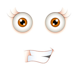 Cheerful Face Expression