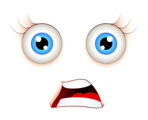 Scared Face Expression