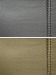 Fototapeta premium set texture of artificial leather background