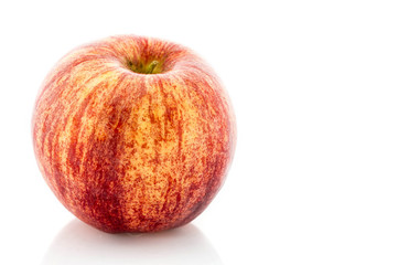 Fresh red apple isolated.