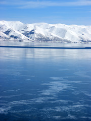 Sevan Lake at Winter