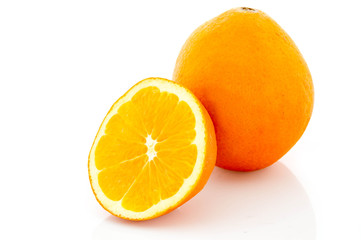 Orange fruit isolated