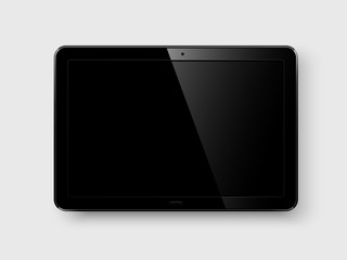 Tablet pc. Vector