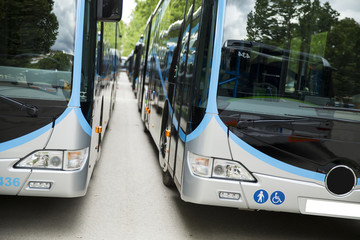 Adapted a bus to transport disabled persons