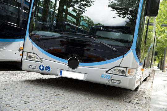 Adapted a bus to transport disabled persons