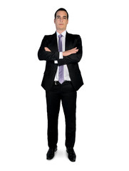 Fototapeta premium Business man looking camera