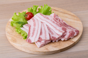 Sliced bacon