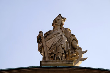 Naklejka premium St Catherine of Alexandria, St. Catherine church, Graz, Austria