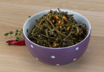 Laminaria salad