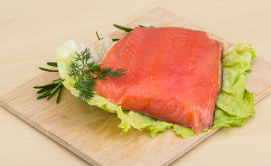 Salted salmon