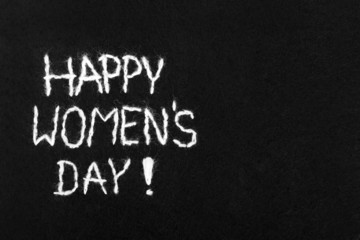 beautiful felt background for women's day