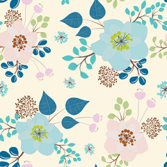 Floral seamless pattern