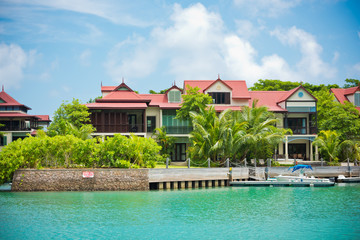 Fototapeta na wymiar Eden Island, Seychelles