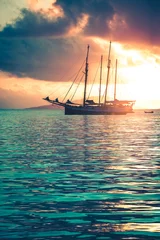 Foto op Plexiglas Recreatief jacht op de Indische Oceaan © dvoevnore