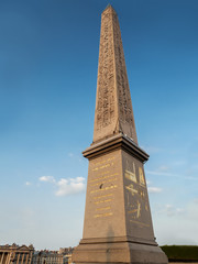 Obelisk of Luxor at the Place de la Concorde
