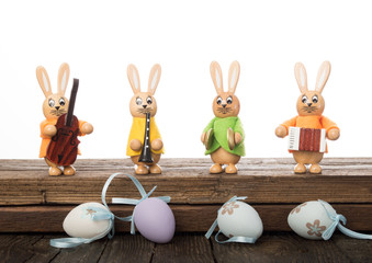 4 musikalische osterhasen