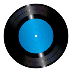 An illustration of a vinyl record.