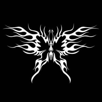 Flaming butterfly