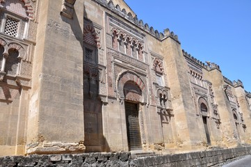Fototapeta na wymiar Mosque–Cathedral of Córdoba