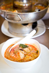 Tom Yum Kung, Thai spicy soup