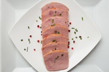roti de dindonneau en tranches