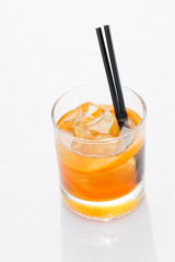cocktail with orange