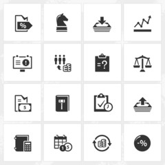 Business Enterprise Icons
