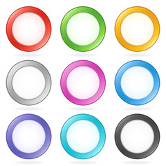 Circular Vector Buttons