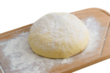 Fototapeta na wymiar flour, dough,preparation, ingredients