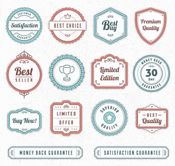 Obraz premium Vintage Labels