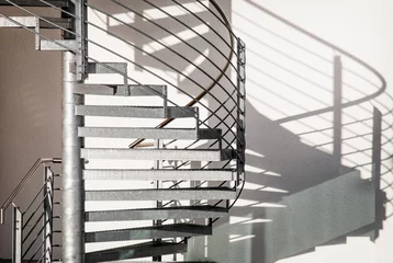 Zelfklevend Fotobehang Trappen spiral staircase