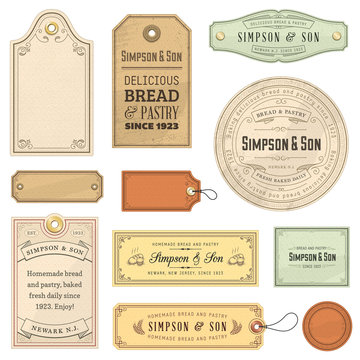 Vintage Labels