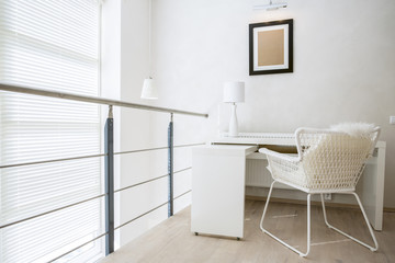Working area in apartment