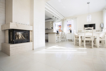 Beautiful interior of apartment