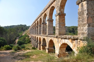 Obraz premium Pont de les Ferreres in Tarragona