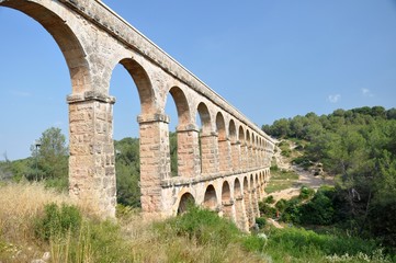 Obraz premium Pont de les Ferreres in Tarragona