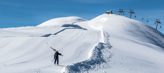 Freeski in Italy