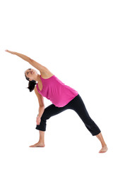 Pregnancy yoga stretch