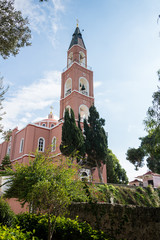 Fototapeta premium Russian Orthodox Church of St. Peter and St. Tabitha in Jaffa